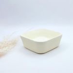 Διακοσμητικό μικρό μπωλ πορσελάνης κίτρινο