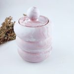 Κερί σόγιας σε χειροποίητο πορσελάνινο βάζο