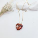 Κολιέ καρδιά Ίασπις