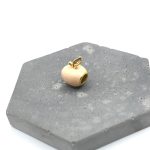 Charm χάντρα σομόν μήλο