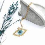 Κολιέ μεγάλο μάτι miyuki