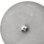 Charm χάντρα ατσάλι αστέρι