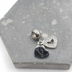 Κρεμαστό charm ατσάλι my family - Image 3