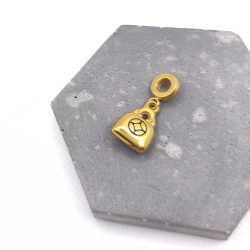 Κρεμαστό charm ατσάλι κόκκινη τσάντα - Image 3