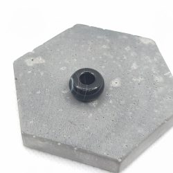 Charm χάντρα μαύρος Αχάτης