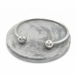 Βραχιόλι ατσάλι σταθερό με χάντρες για charms