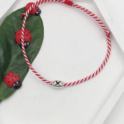 Μαρτάκι χάντρα "Χ"