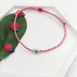 Μαρτάκι χάντρα "Χ" - Image 2