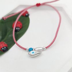 Μαρτάκι με κρεμαστό μάτι και πέρλα - Image 2