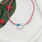 Μαρτάκι με κρεμαστό μάτι και πέρλα