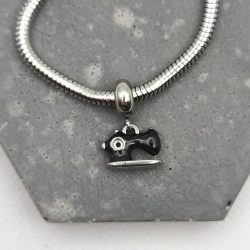 Κρεμαστό charm ατσάλι ραπτομηχανή - Image 2