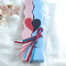 Σετ λαμπάδες αρωματικές σόγιας με καρδιά - Image 2