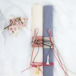 Λαμπάδες για ζευγάρι Βασιλιάς Βασίλισσα