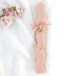 Αρωματική λαμπάδα από κερί σόγιας μόκα με καρδιά