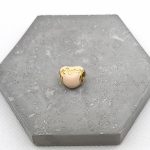 Charm χάντρα ατσάλι καρδιά σομον