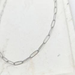 Αλυσίδα ατσάλι για charm με λείο μικρό κρίκο - Image 2