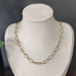 Αλυσίδα ατσάλι για charm με ακανόνιστους κρίκους
