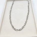 Αλυσίδα ατσάλι για charm με μικρούς κρίκους