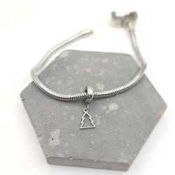 Charm ατσάλι Χριστουγεννιάτικο δέντρο περίγραμμα - Image 2